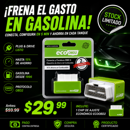 ECO DRIVE - Ahorro de Combustible y mas potencia