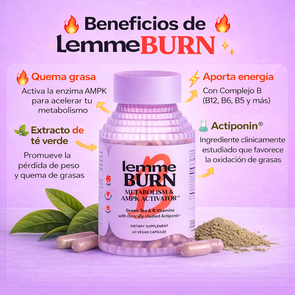 Duo Lemme - Curb & Burn Eliminador de grasa y controlador de antojos