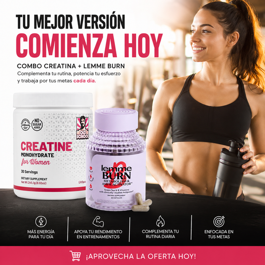 Combo Creatina + Lemme Burn