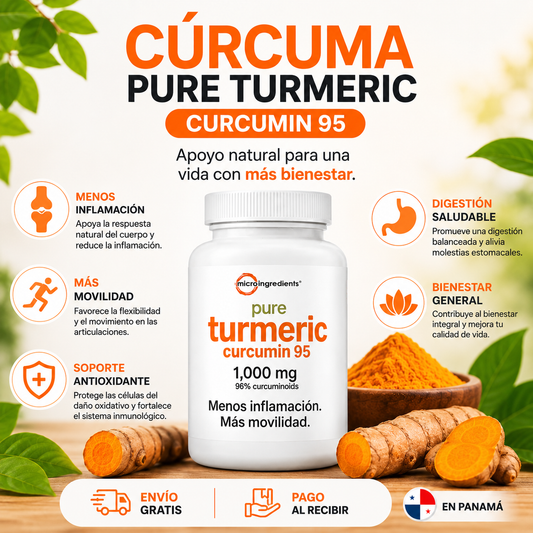 Turmeric Pure Curcumin 120 CAPSULAS