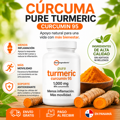 Turmeric Pure Curcumin 120 CAPSULAS
