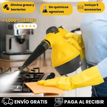 Vaporix Pro™ | Limpieza Profunda Sin Restregar